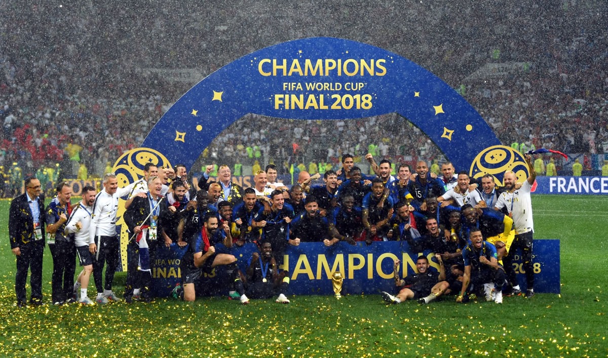 Pháp vô địch World Cup mấy lần, câu trả lời chính xác là 2